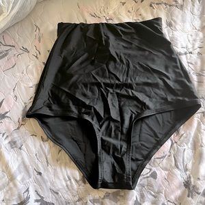High waisted bathing suit bottom
